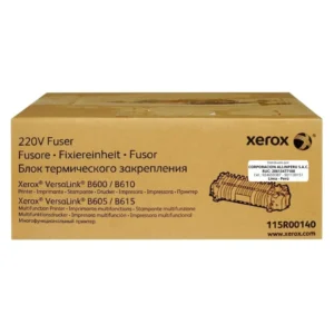Fusor Xerox 115R00140 original sellado para impresoras VersaLink B600 y B610