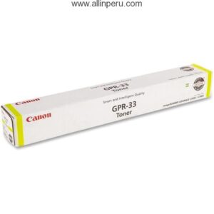 Toner Canon GPR-33Y Amarillo, 52.000 Paginas