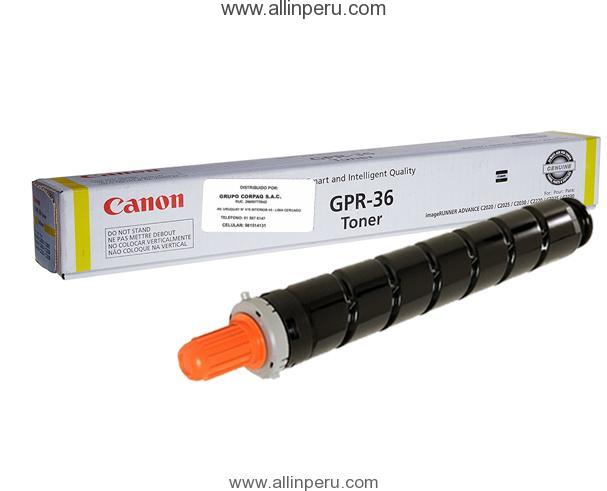 Toner Canon GPR-36Y Amarillo, 19.000 Pag