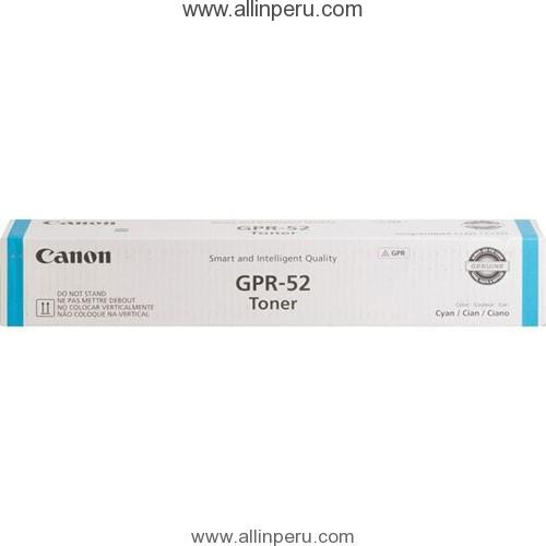 Toner Canon GPR-52C Cyan, 11.500 Pag