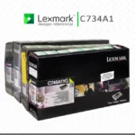 Kit Toner C734A1 Lexmark C734A1KG, C734A1CG, C734A1MG, C734A1YG