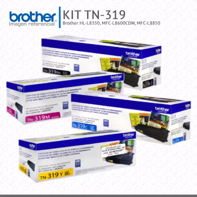 Kit de Toner Brother TN-319 para MFC-L8600CDW