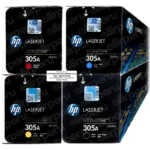 Kit 4 Toner HP 305A CMYK para LaserJet Pro M451/M475/M351/M375