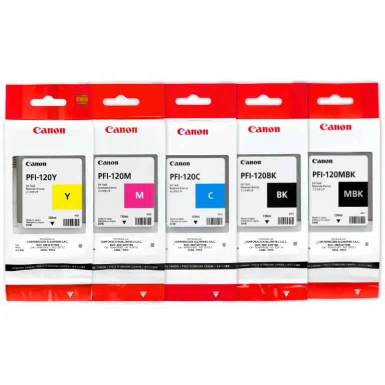 Kit Tinta Canon PFI-120 para TM-200, TM-205, TM-300, TM-305