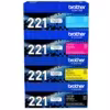 Kit Toner Brother TN-221 para MFC-9130CW, HL-3140CW