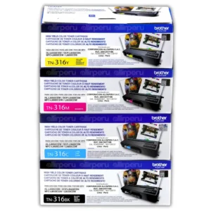 Kit Toner Brother TN-316 para HL-L8350, MFC-L8600CDW, MFC-L8850