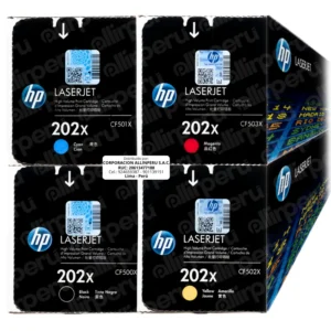 Kit Toner HP 202X para LaserJet M254 M281 y M280