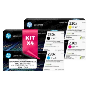 Kit Toner HP 230X para LaserJet 4203 4303 Alto Rendimiento