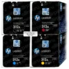 Kit Tóner HP 312A CMYK para LaserJet M476