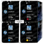 Kit Tóner HP 312A CMYK para LaserJet M476