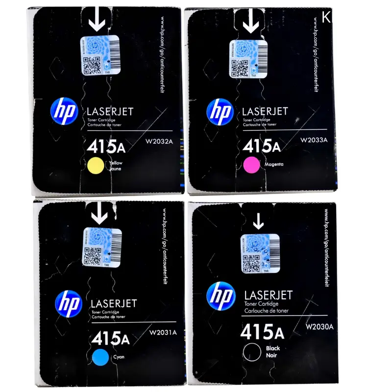 Kit Toner HP 415A para LaserJet Pro M454 M479 M455 M480