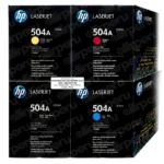 Kit Toner HP 504A para LaserJet CM3530 CP3525