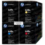 Kit Toner HP 649X - 648A para LaserJet CP4025 CP4520 CP4525