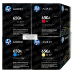 Kit Toner HP 650A para LaserJet CP5520 CP5525 M750