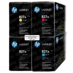 Kit Toner HP 827A CMYK para LaserJet Enterprise M880