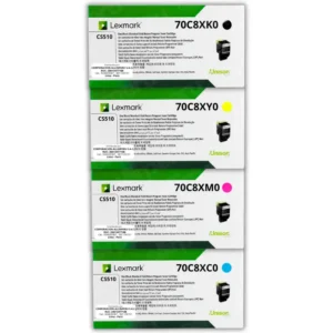 Kit Toner Lexmark 70C8X para CS510de Original