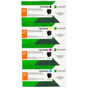 Kit Toner Lexmark 74C4H para CS720, CS725 Original