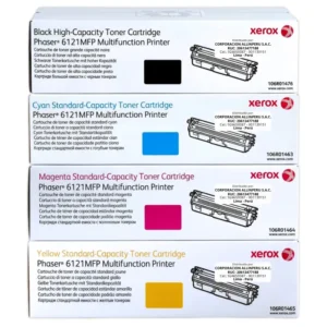 Kit tóner Xerox Phaser 6121MFP original cian magenta amarillo negro