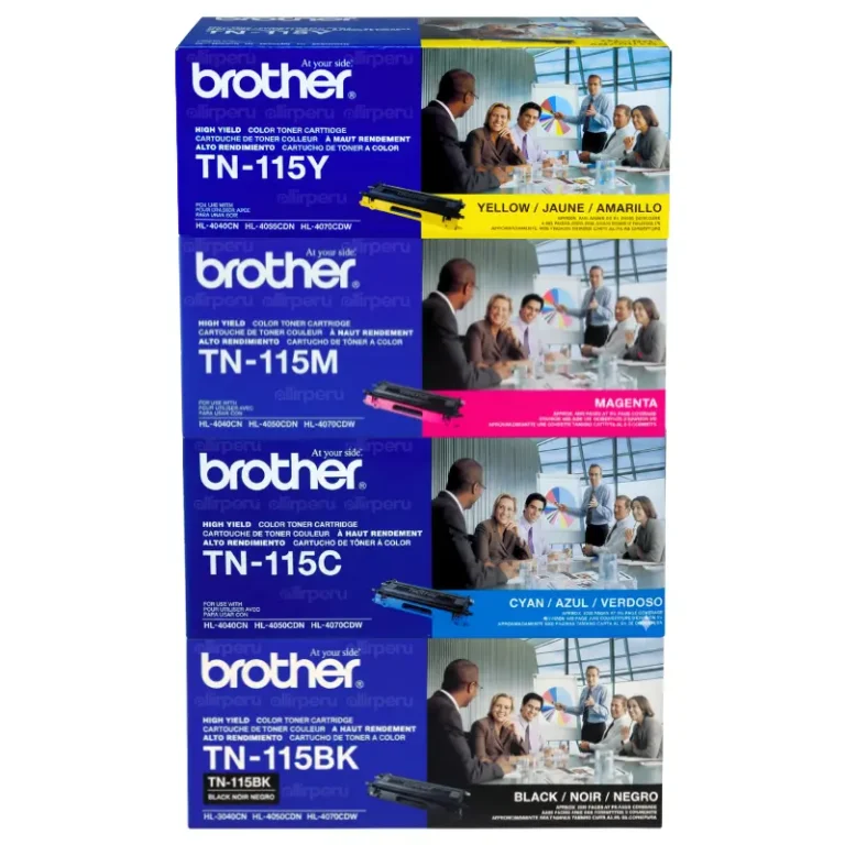 Kit de Toner Brother TN-115 para DCP-9040CN, HL-4040CN, HL-4070CDW