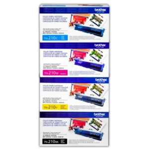 Kit de Toner Brother TN-210 para DCP-9010CN, HL-3040CN, HL-3045CN, MFC-9320CN