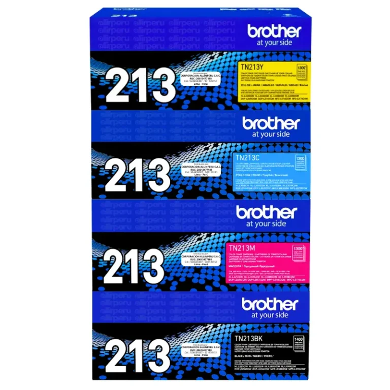 Kit de Tóner Brother TN-213 para L3270CDW, L3551CDW, L3750CDW