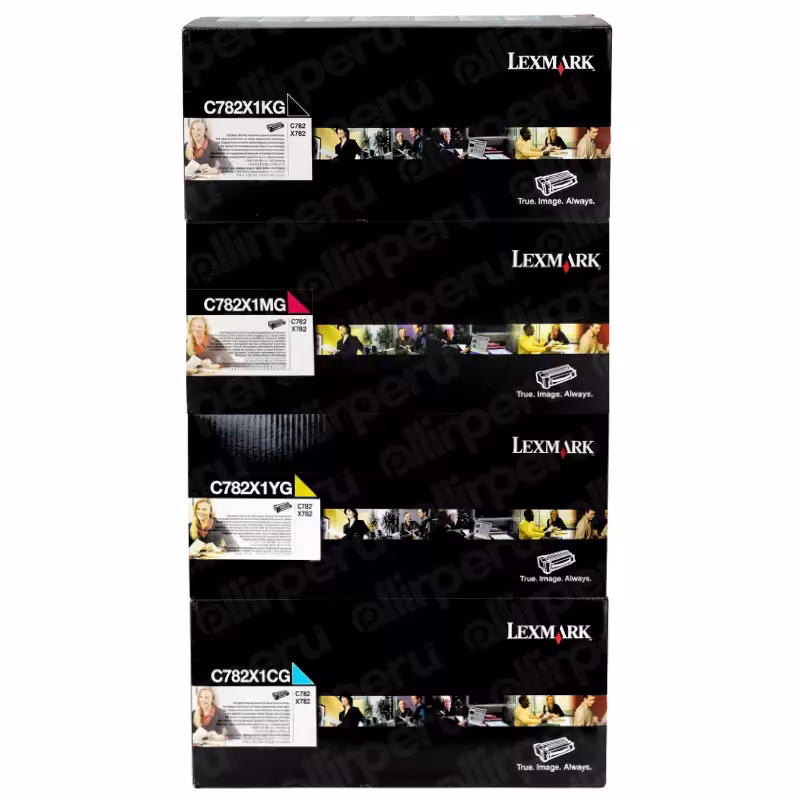 Kit de Toner C780XLexmark para X782e, C780n, C780dn, C782n, C780dtn