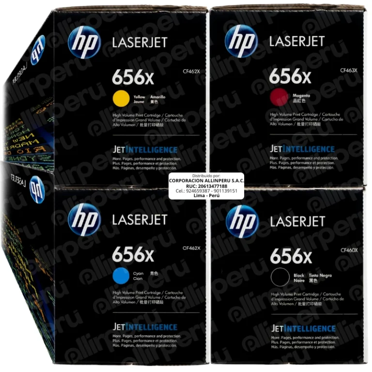 Kit de Toner HP 656X para Color LaserJet Enterprise M652 M653