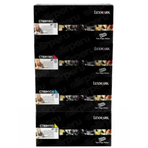 Kit de Toner Lexmark C780H1 para X782e, C780n, C780dn, C782n, C780dtn