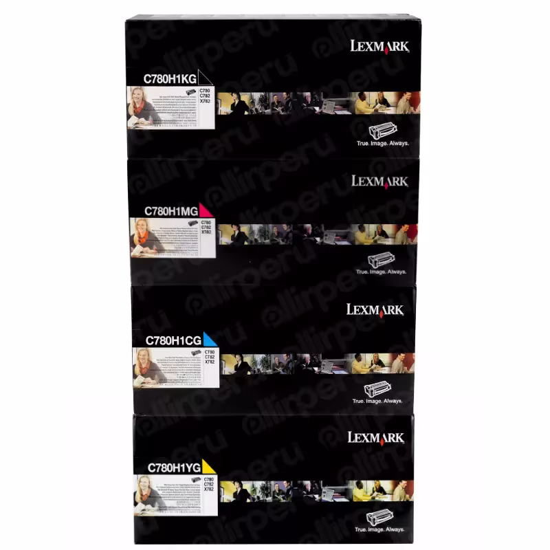 Kit de Toner Lexmark C780H1 para X782e, C780n, C780dn, C782n, C780dtn