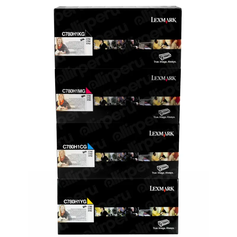 Kit de Toner Lexmark C780H1 para X782e, C780n, C780dn, C782n, C780dtn