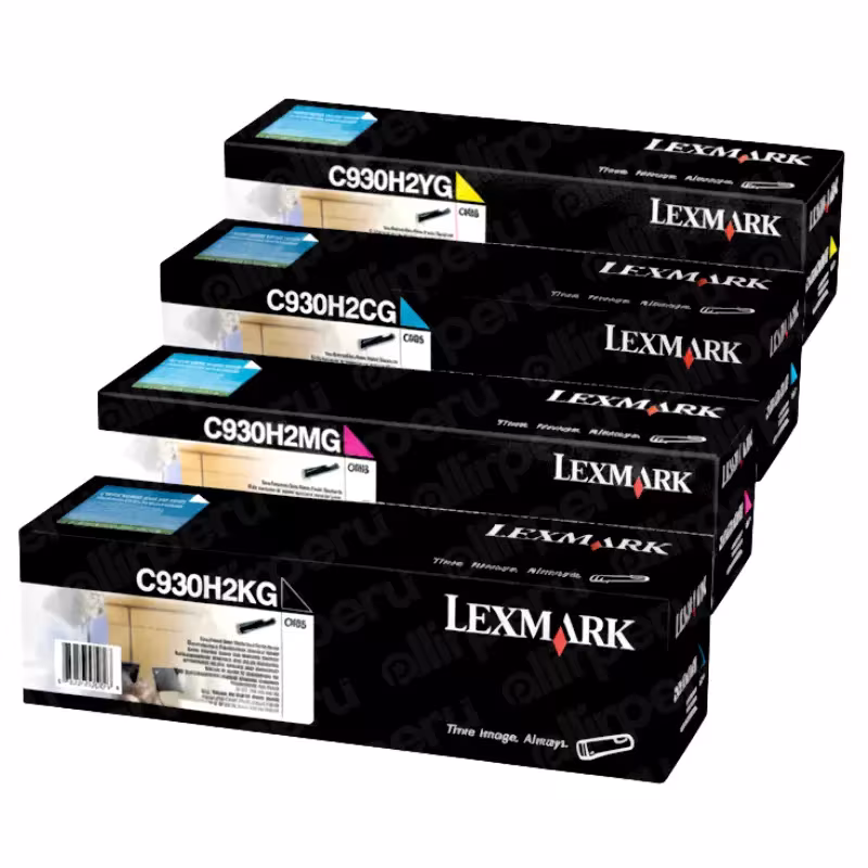 Kit de Toner Lexmark C930H2 para C935dn, C935hdn, C935dttn, C935dtn