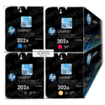 Kit toner HP 202A Color para LaserJet Pro M254 M280 y M281