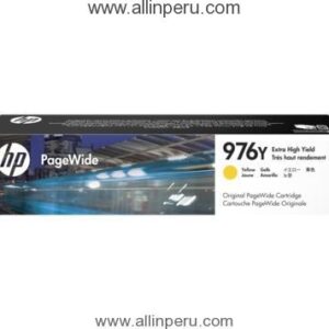 Tinta HP 976Y Yellow L0R07A 13,000 Pag., Page Wide Pro 552/577