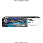 Tinta HP® 981X Cyan L0R09A 10,000 Paginas