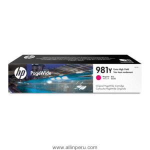 Tinta HP® 981Y Magenta L0R14A, 16.000 Páginas