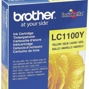 Tinta Brother LC-1100Y Yellow, 325 Paginas