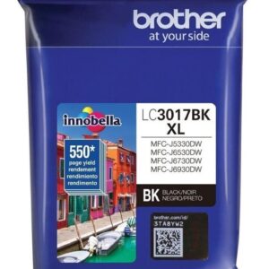 Tinta Brother LC-3017BK Negro, 550 Paginas