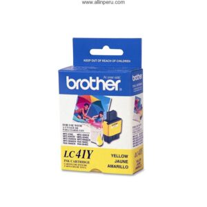 Tinta Brother LC-41Y Yellow, 400 Paginas