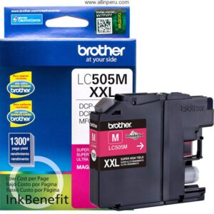 Tinta Brother LC-505M Magenta, 1300 Paginas