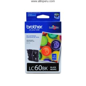 Tinta Brother LC-60BK Negro, 300 Paginas