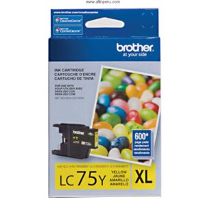 Tinta Brother LC-75Y Yellow, 600 Paginas