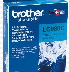 Tinta Brother LC-980C Cyan, 260 Paginas