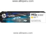 Tinta HP® 992X Amarillo M0J99AL, 16.000 Páginas