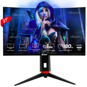 Monitor Curvo Gaming Teros TE-2766G 27" FHD VA, 180 Hz, 1 ms, HDMI, AUDIO OUT