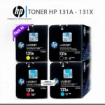 Kit Tóner HP 131X - 131A CMYK para LaserJet M251 M276 - Imagen 2