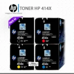 Kit Toner HP 414X CMYK para LaserJet Pro M454 M479 - Imagen 2