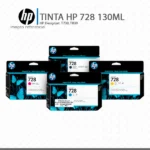 Pack de Tinta HP 728 130ML para Designjet T730, T830