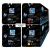 Pack 4 Toner HP 201X para LaserJet M252/M277/M274 Alto Rendimiento