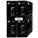 Pack 4 Toner HP 643A para LaserJet 4700