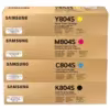 Pack 4 tóneres originales Samsung CLT-804S negro cian magenta amarillo sellados